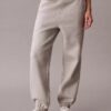 Jogginghose aus Fleece mit Monogram Jogginghose aus Fleece mit Monogram