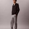 Jogginghose aus Fleece mit Monogram Jogginghose aus Fleece mit Monogram