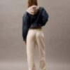 Jogginghose aus Fleece mit Monogram Jogginghose aus Fleece mit Monogram