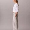 Jogginghose aus Fleece mit Monogram Jogginghose aus Fleece mit Monogram