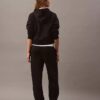 Jogginghose aus Fleece mit Monogram Jogginghose aus Fleece mit Monogram