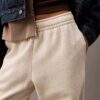 Jogginghose aus Fleece mit Monogram Jogginghose aus Fleece mit Monogram