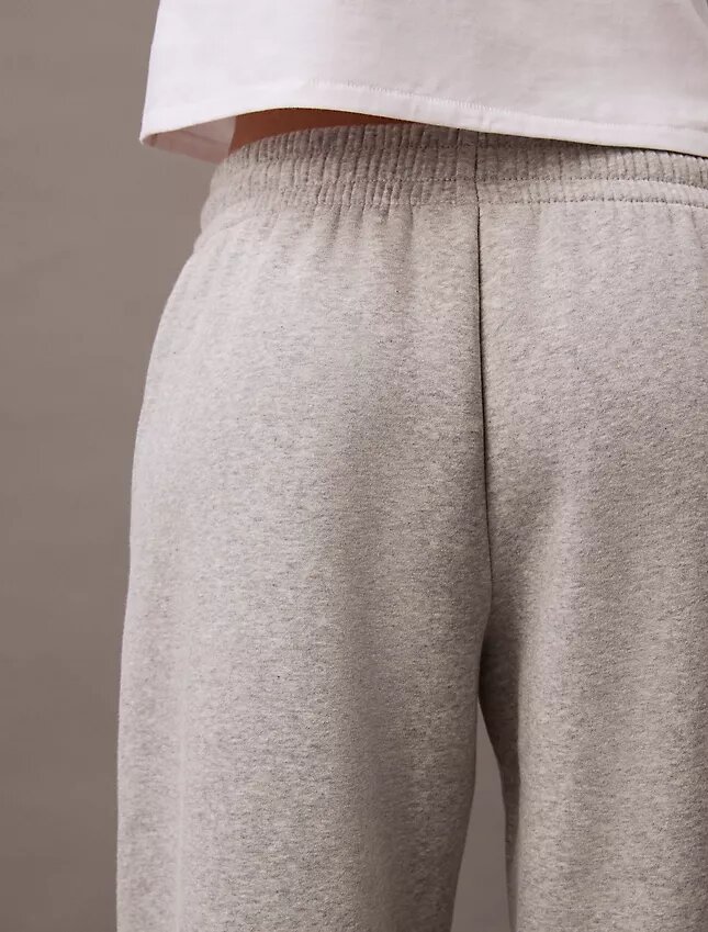 Jogginghose aus Fleece mit Monogram Jogginghose aus Fleece mit Monogram