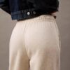 Jogginghose aus Fleece mit Monogram Jogginghose aus Fleece mit Monogram