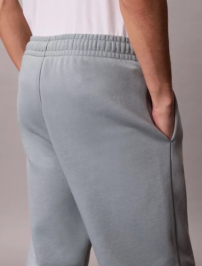 Jogginghose aus Fleece mit Monogram Jogginghose aus Fleece mit Monogram