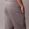 Jogginghose aus Fleece mit Monogram Jogginghose aus Fleece mit Monogram