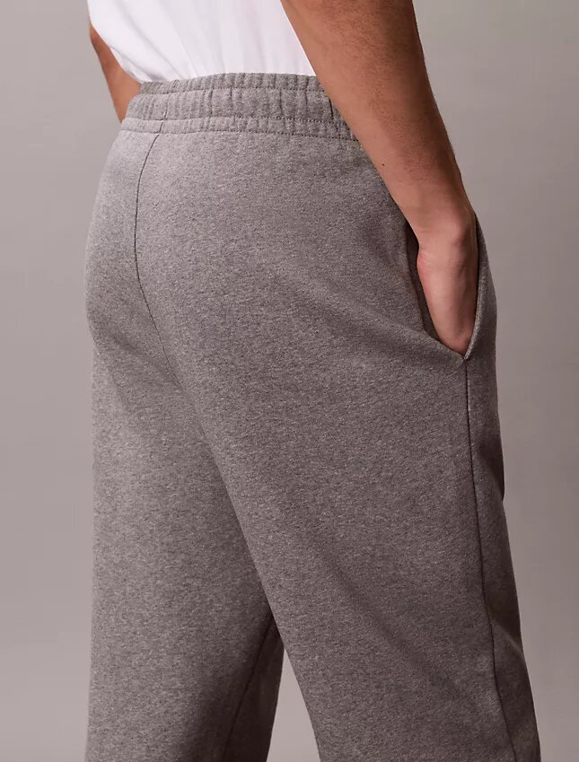Jogginghose aus Fleece mit Monogram Jogginghose aus Fleece mit Monogram