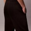Jogginghose aus Fleece mit Monogram Jogginghose aus Fleece mit Monogram