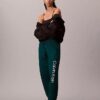 Jogginghose mit Fleece-Logo-Print