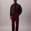Jogginghose mit Monogram-Aufnäher aus Fleece Jogginghose mit Monogram-Aufnäher aus Fleece
