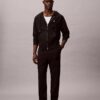 Jogginghose mit Monogram-Aufnäher aus Fleece Jogginghose mit Monogram-Aufnäher aus Fleece