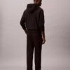 Jogginghose mit Monogram-Aufnäher aus Fleece Jogginghose mit Monogram-Aufnäher aus Fleece