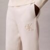 Jogginghose mit Monogram-Aufnäher aus Fleece