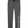 Jungen-Jogginghose mit Kordelzug und CKJ-Logo Jungen-Jogginghose mit Kordelzug und CKJ-Logo