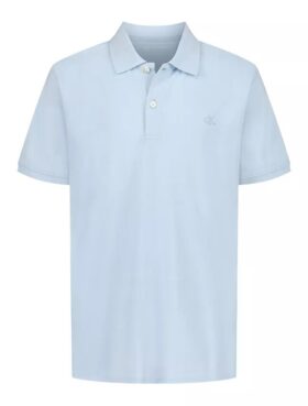 Jungen-Polohemd mit tonalem Monogram