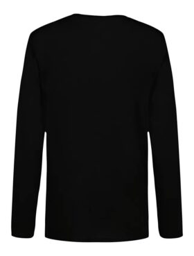 Jungen-T-Shirt mit großem Ckj-Logo und langen Ärmeln