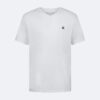 Jungen-T-Shirt mit Monogram und V-Ausschnitt Jungen-T-Shirt mit Monogram und V-Ausschnitt