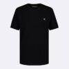 Jungen-T-Shirt mit Monogram und V-Ausschnitt Jungen-T-Shirt mit Monogram und V-Ausschnitt