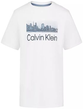 Jungen-T-Shirt mit NYC-Skyline