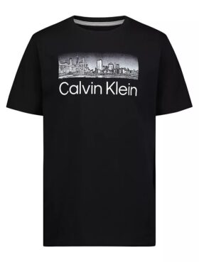 Jungen-T-Shirt mit NYC-Skyline-Grafik