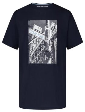 Jungen-T-Shirt mit Stadt-Grafik