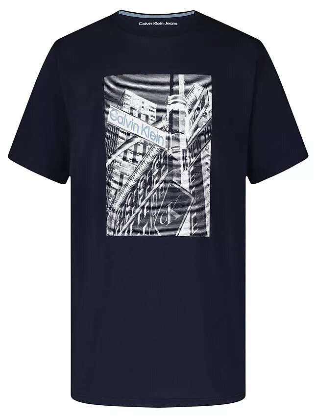 Jungen-T-Shirt mit Stadt-Grafik Jungen-T-Shirt mit Stadt-Grafik