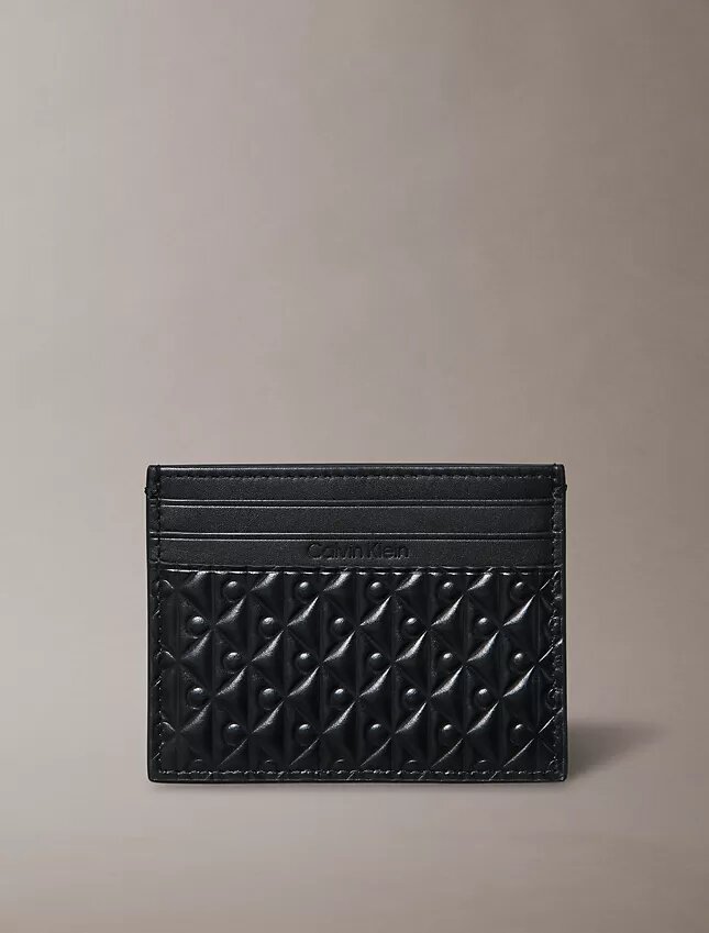 Kartenetui mit durchgehendem Monogram-Prägedruck Kartenetui mit durchgehendem Monogram-Prägedruck