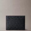 Kartenetui mit genopptem Monogram