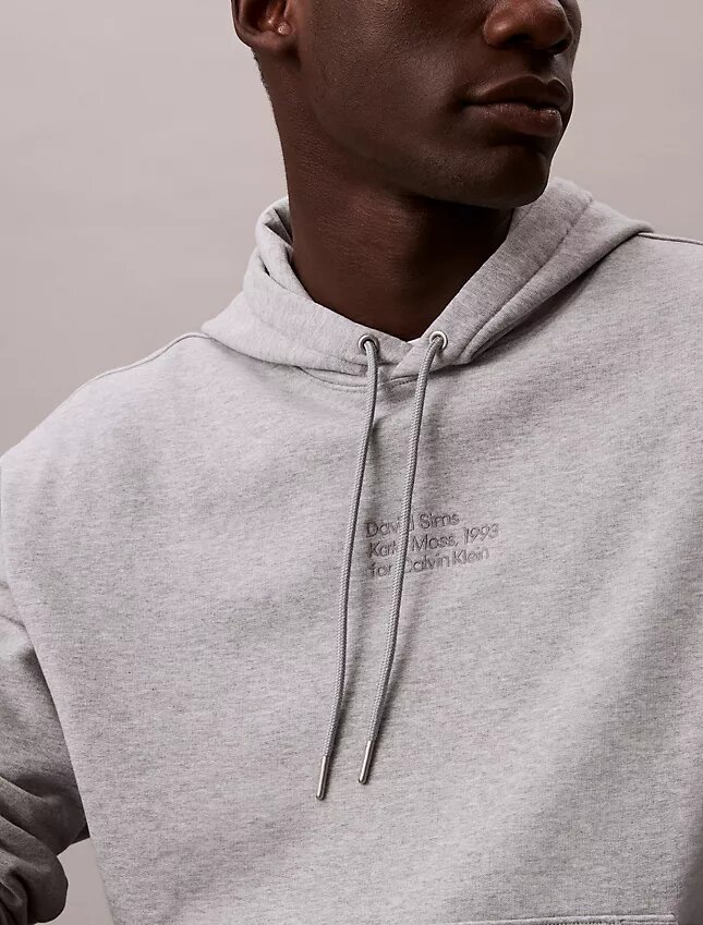 Kate Moss Fleece-Hoodie mit Grafikprint Kate Moss Fleece-Hoodie mit Grafikprint