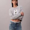 Kate Moss Terry Graphic Relaxed Sweatshirt