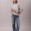 Kate Moss Terry Graphic Relaxed Sweatshirt