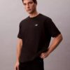 Kühlendes Piqué-T-Shirt mit Logo-Grafik in lockerer Passform