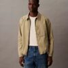 Klassische Hemdjacke aus Baumwollmischung mit Reißverschluss Klassische Hemdjacke aus Baumwollmischung mit Reißverschluss