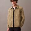Klassische Hemdjacke aus Nylonmischung
