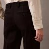 Klassische Hose aus Wollgabardine Klassische Hose aus Wollgabardine