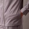 Klassische Reißverschluss-Hemdjacke aus Baumwollmischung Klassische Reißverschluss-Hemdjacke aus Baumwollmischung