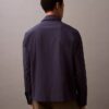 Klassische Reißverschluss-Hemdjacke aus Baumwollmischung Klassische Reißverschluss-Hemdjacke aus Baumwollmischung
