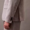 Klassischer Blazer aus Leinenmischung Klassischer Blazer aus Leinenmischung