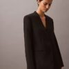 Klassischer Crêpe-Blazer Klassischer Crêpe-Blazer
