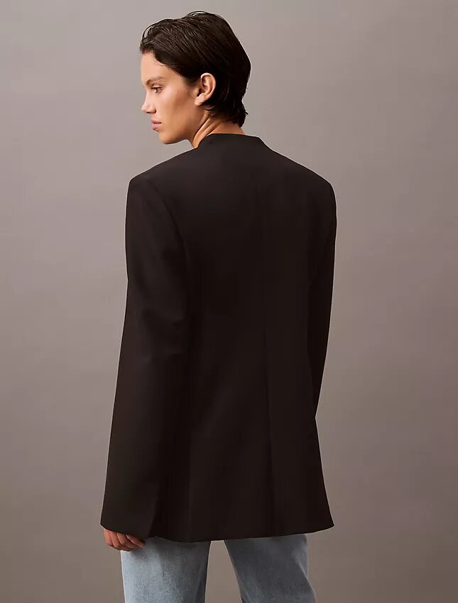 Klassischer Crêpe-Blazer Klassischer Crêpe-Blazer