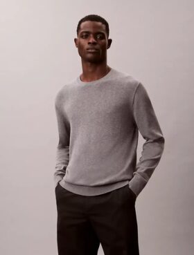 Klassischer Pullover aus Supima-Baumwolle
