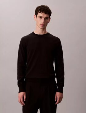 Klassischer Pullover aus Supima-Baumwolle