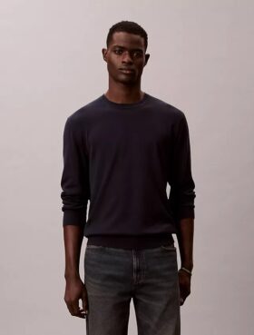 Klassischer Pullover aus Supima-Baumwolle