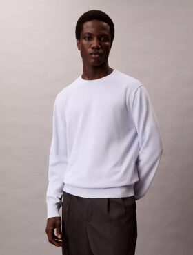 Klassischer Pullover aus Supima-Baumwolle