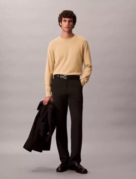 Klassischer Pullover aus Supima-Baumwolle