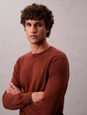 Klassischer Pullover aus Supima-Baumwolle