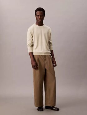 Klassischer Pullover aus Supima-Baumwolle