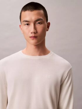 Klassischer Pullover aus Supima-Baumwolle