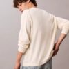 Klassischer Pullover mit Colorblock-Logo-Grafik