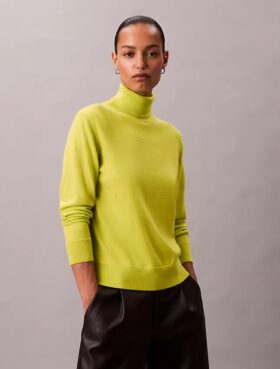 Klassischer Rollkragenpullover aus Merinowolle Klassischer Rollkragenpullover aus Merinowolle